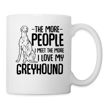 greyhound - Mug - white - Right