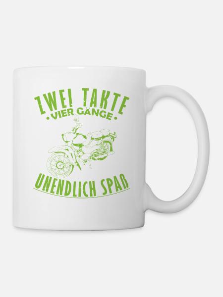 Moped DDR Geschenk - Tasse - Weiß