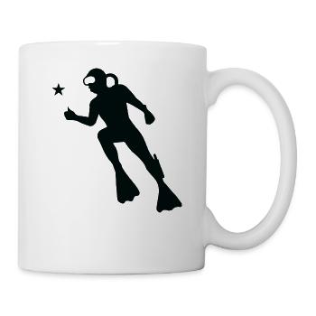 Plongée - Chemise Cadeaux De Combinaison De Sports De Vacances - Mug blanc - blanc - Droite