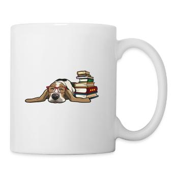 Basset Hound 1 - Mug blanc - blanc - Droite