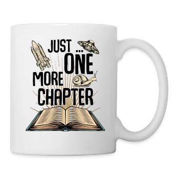 Lesen Lustige Sprüche Bücher Bücherwurm Geschenk - Tasse - Weiß - Rechts