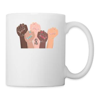 Girls can do Anything Frauenpower Feminismus Frau - Tasse - Weiß - Rechts