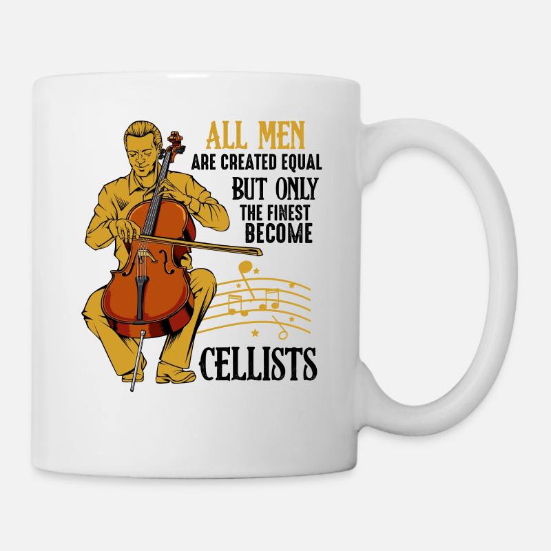 Cello - Tasse - Weiß