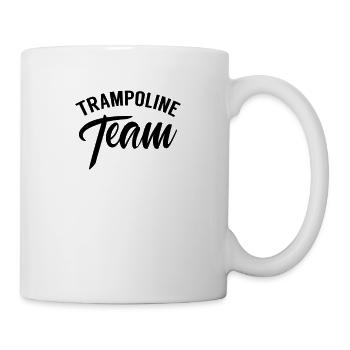 Trampolin springen - Tasse - Weiß - Rechts