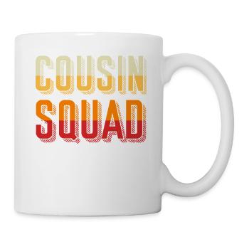 Cousin Squad Cousinen Verwandte Familie - Tasse - Weiß - Rechts