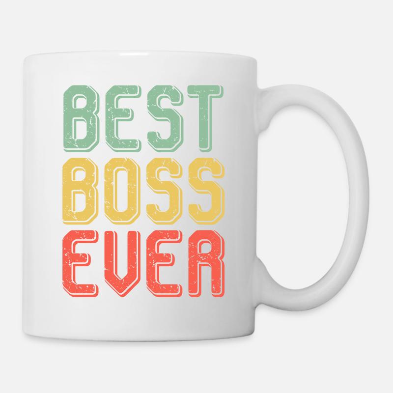 Best Boss Ever Chef - Tasse - Weiß