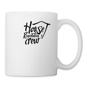 Sanieren Renovierung Renovieren Sanierung Haus - Tasse - Weiß - Rechts