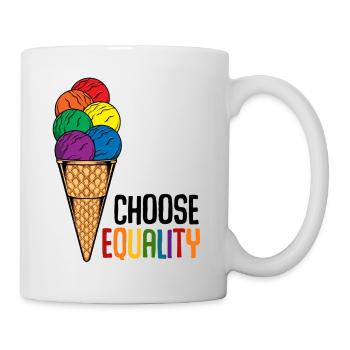 LGBT - Tasse - Weiß - Rechts