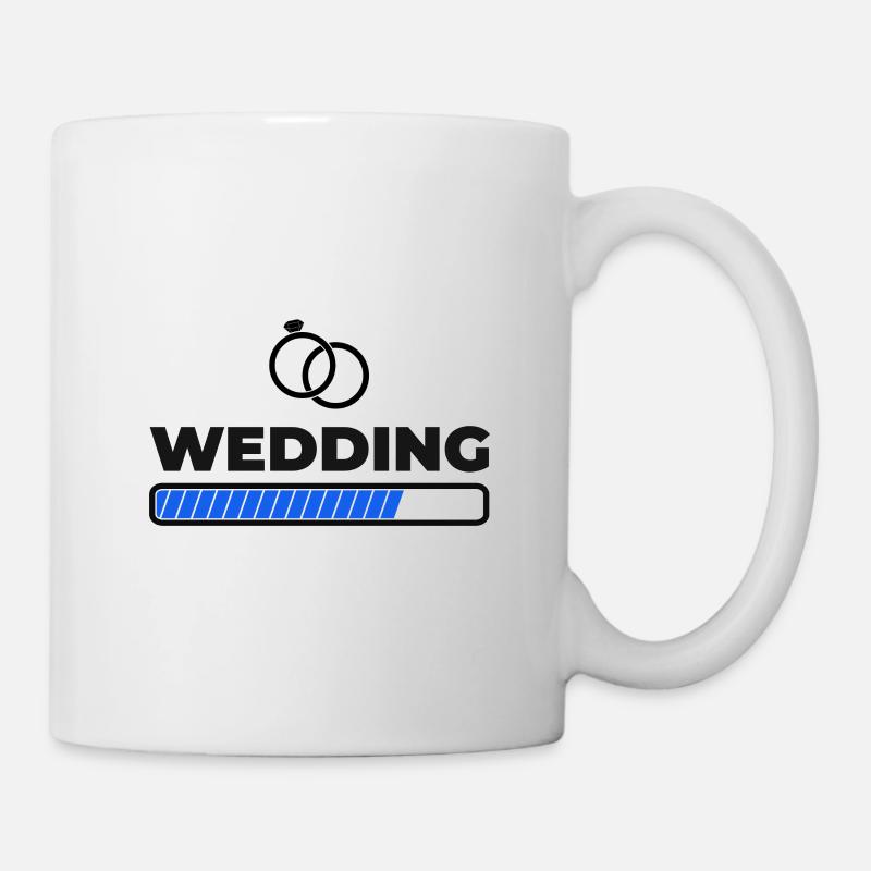 Loading mariage - Mug blanc - blanc