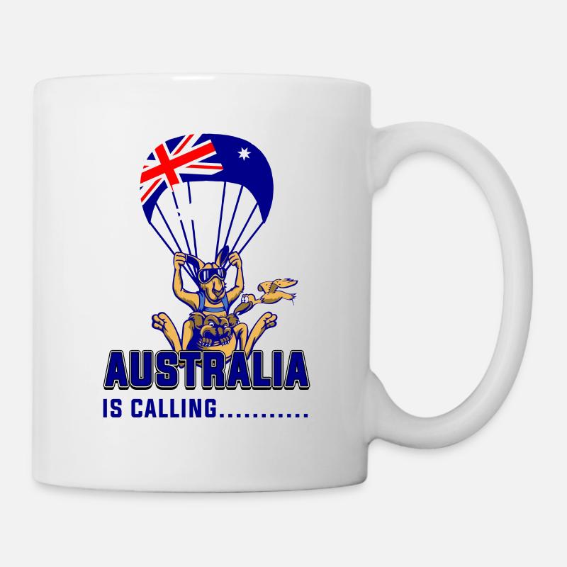 Australia is calling - Tasse - Weiß