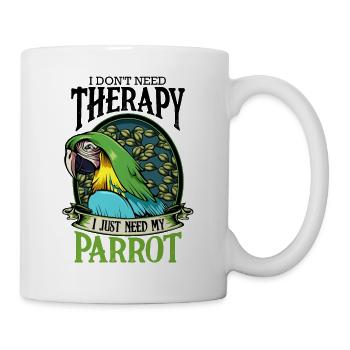 perroquet - Mug blanc - blanc - Droite