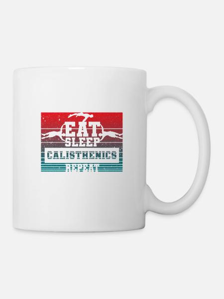Calisthenics - Tasse - Weiß