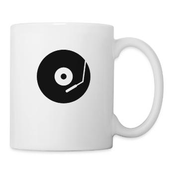 Amour de vinyle - Mug blanc - blanc - Droite