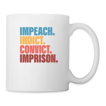  Impeach, Anti--Protest - Tasse - Weiß - Rechts