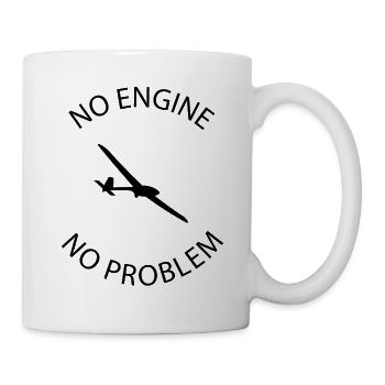 Pas de moteur, pas de problème - Mug blanc - blanc - Droite