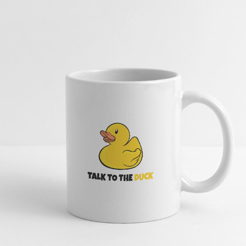 Programmierer Gummiente Debugging Tasse