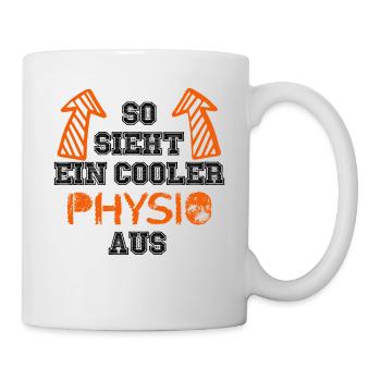Cadeau physiothérapeute - Mug blanc - blanc - Droite