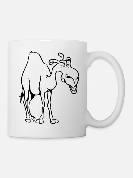chameau - Mug blanc - blanc