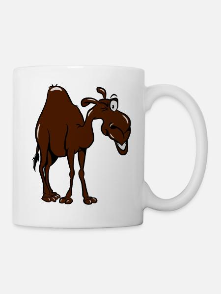 chameau - Mug blanc - blanc