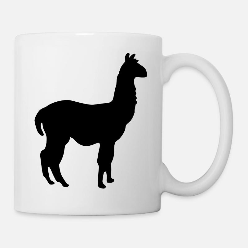lama - Tasse - Weiß