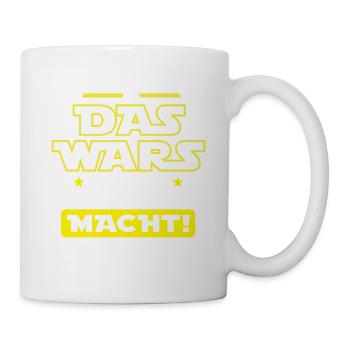 Das wars ab jetzt habe ich die macht! - Tasse - Weiß - Rechts