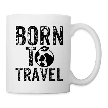 Travel Travel Vacation Travel Born To Travel - Mug - white - Right