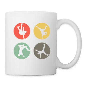 Retro Breakdance Bboying Gift I Breakdancing - Mug - white - Right