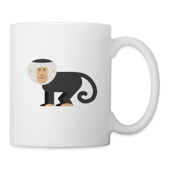 Monkey Capuchin monkey - Mug - white - Right