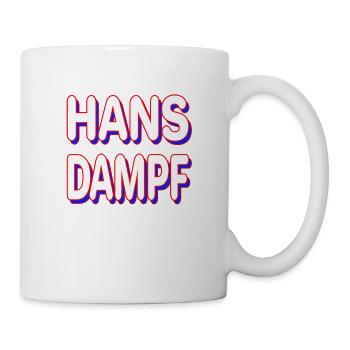 HANS DAMPF - Tasse - Weiß - Rechts