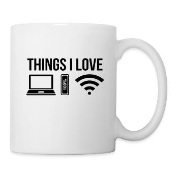 Nerd - Mug blanc - blanc - Droite