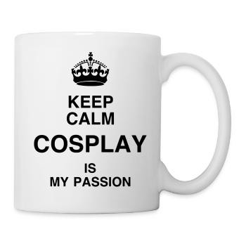 Cosplay / Cosplayer / Manga / Geek - Tasse - Weiß - Rechts