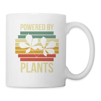 Vegan - Powered by plants - Mug - white - Right