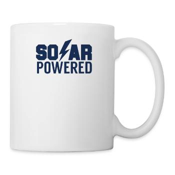 Énergie solaire énergie solaire énergie verte énergie solaire - Mug blanc - blanc - Droite