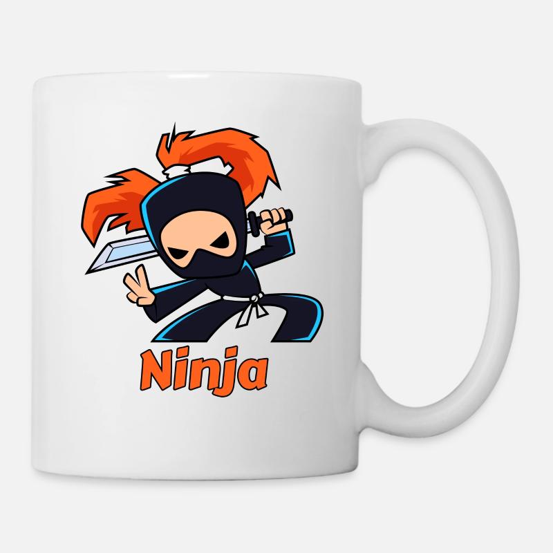 Ninja - Mug blanc - blanc