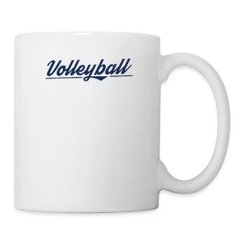 Volleyball - Tasse - Weiß - Rechts