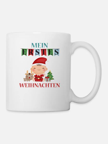 Mein erstes Weihnachten. - Tasse - Weiß