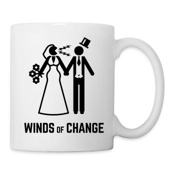Winds Of Change (Stag Night Bachelor Party Groom) - Mug - white - Right