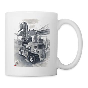 takraf fertig - Tasse - Weiß - Rechts