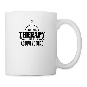 Acupuncture Acupuncture Needlepoint Practice Needle - Mug blanc - blanc - Droite