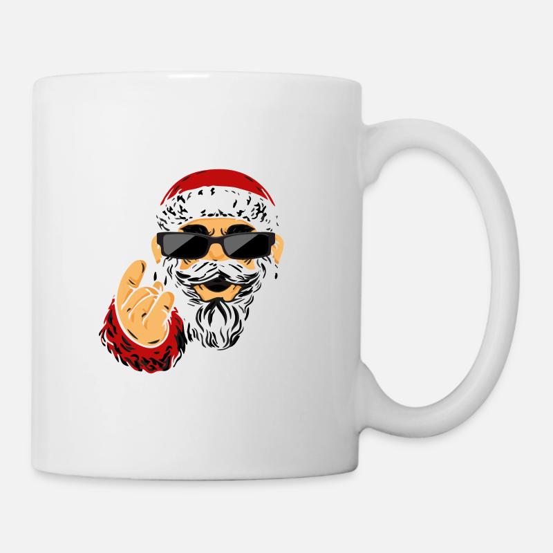 Cool cadeau du père noël - Mug blanc - blanc