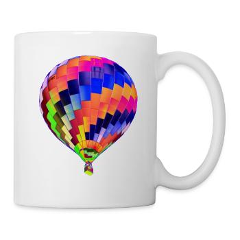 Montgolfière - Mug blanc - blanc - Droite