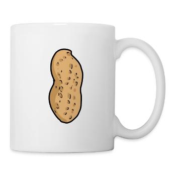 Peanut Nut Nuts Food Peanuts - Mug - white - Right