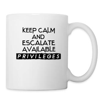 Network Admin IT Security Admin - Mug - white - Right