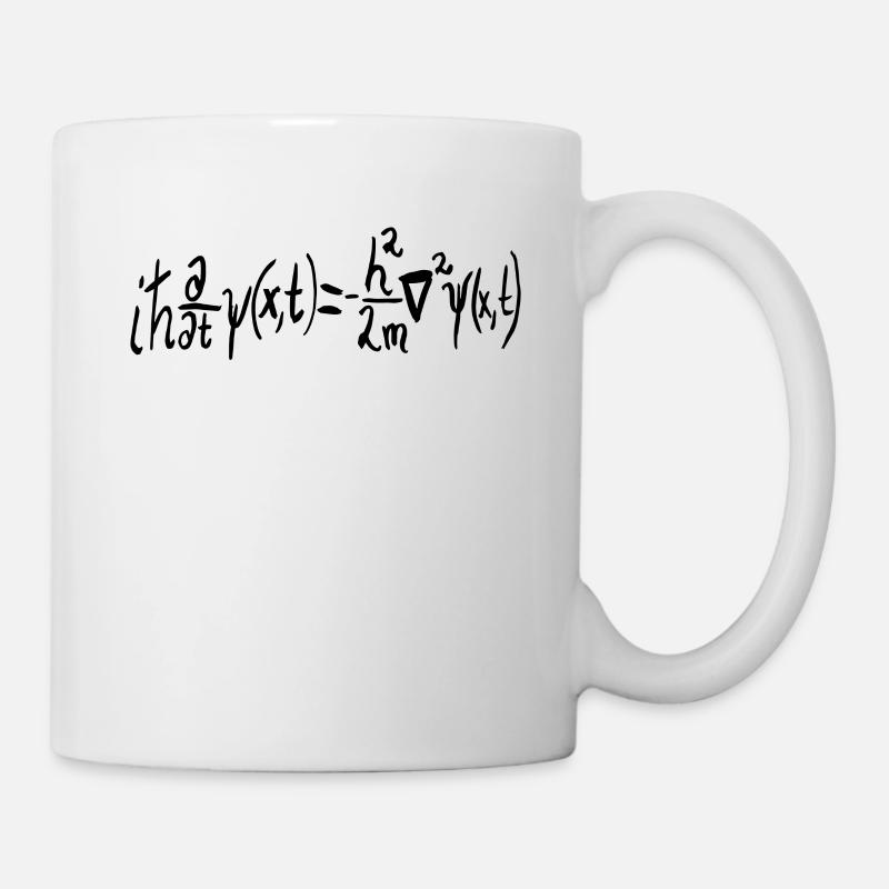 Schrödinger Gleichung - Tasse - Weiß