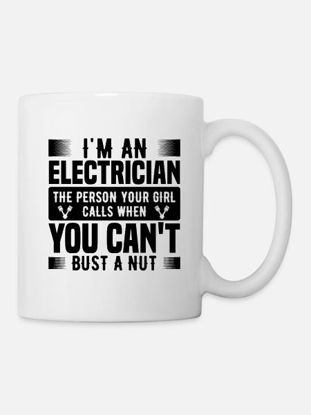 Elektriker Geschenk - Tasse - Weiß