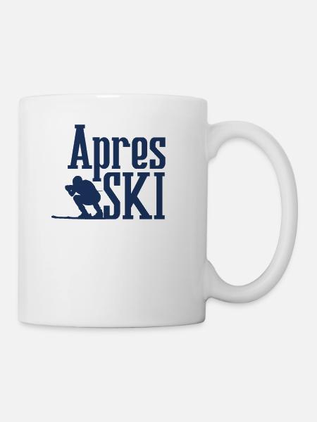 Apres Ski - Tasse - Weiß