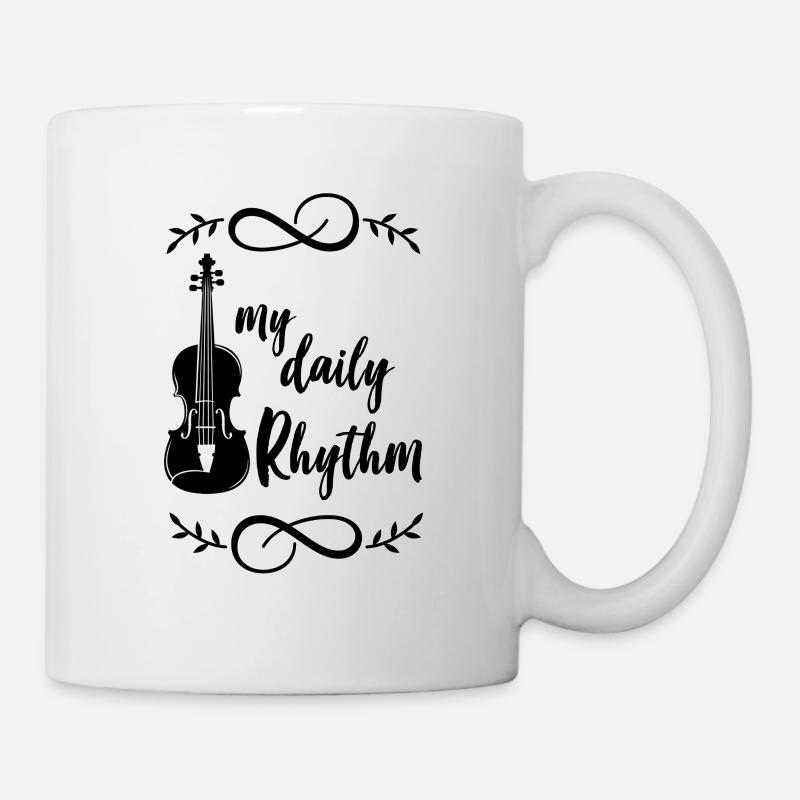 Violon - Mug blanc - blanc