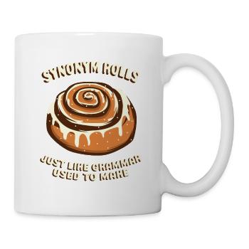 Eat Cinnamon German Funny Teacher Gramatik Gift - Mug - white - Right