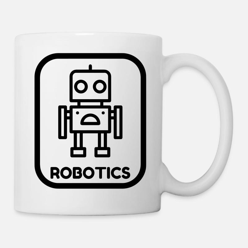 Robotik / Roboter / Robot / Robotics - Tasse - Weiß