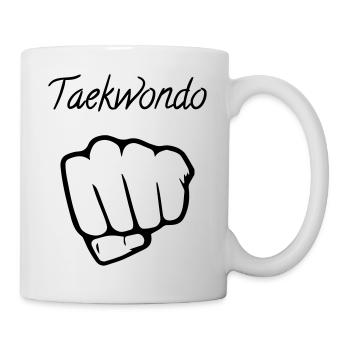 Taekwondo Taekwondoin Tae-Kwon-Do Tae Kwon Do - Tasse - Weiß - Rechts